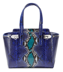 Ferragamo small tote in python