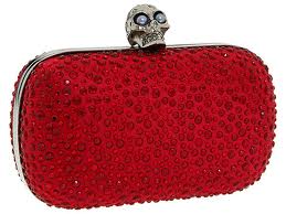 McQueen clutch handbag